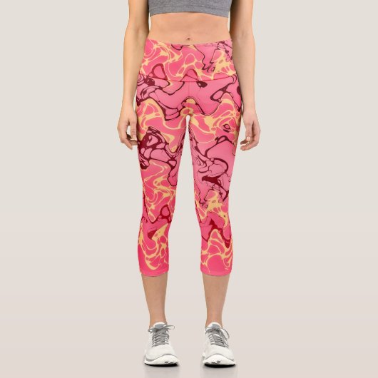 Hot Abend Capri Leggings (Vorderseite)