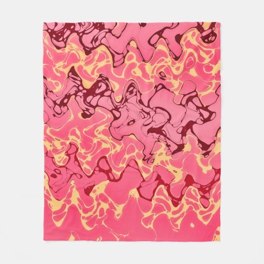 Hot Abend Fleecedecke (Vorderseite)