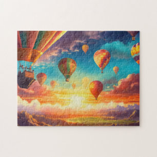 Hot Air Ballon 3 The Daily Jigsaw puzzle Neulich