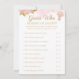 Hot Air Ballon Baby Dusche Ratschlag Wer Aktivität Einladung