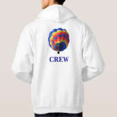 Hot Air Ballon Crew Sweatshirt (Rückseite)