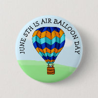 Hot Air Ballon Day ist der 5. Juni