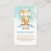 Hot Air Ballon Jungle Animals Boy Bringen Sie ein Begleitkarte (Vorderseite)