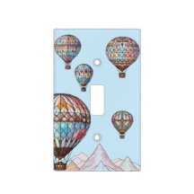 Hot Air Ballon Light Switch Abdeckung