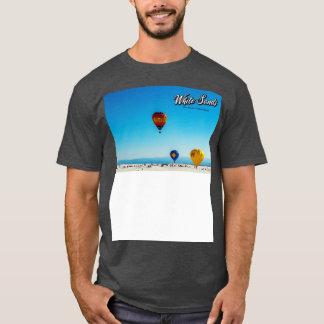 Hot-Air-Ballon mit weißem Sand 21 T-Shirt