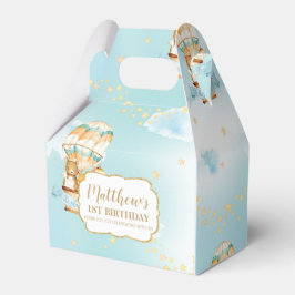 Hot Air Ballon Niedlicher Tiere Boy Birthday Party Geschenkschachtel