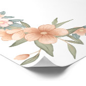 Hot Air Ballon Niedlicher Tiere Giraffe Sloth Zebr Poster (Ecke)