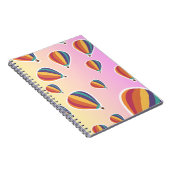 Hot Air-Ballon-Notebook Notizblock (Rechte Seite)