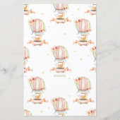 Hot Air Ballon Tiere sagte er sagte, sie sagte Bab (Rückseite)