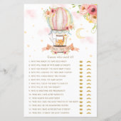 Hot Air Ballon Tiere sagte er sagte, sie sagte Bab (Vorderseite)