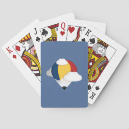 Hot Air Ballon und Pencil Classic Spielkarten