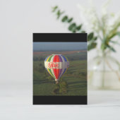 Hot air balloon , 1983_Classic Aviation Postkarte (Stehend Vorderseite)