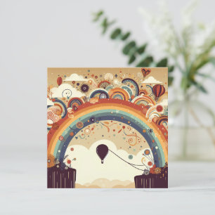 Hot Air Balloon Adventure erwartet Twin Baby Showe