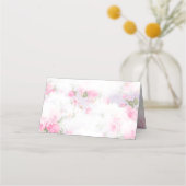 Hot Air Balloon Baby Duschkabine Platzkarte (Rückseite)