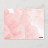 Hot Air Balloon Baby Shooting Guessing Game Postca Postkarte (Rückseite)