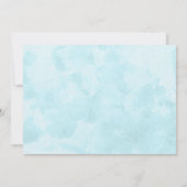 Hot Air Balloon Bridal Shower Einladungen (Rückseite)