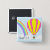 Hot Air Balloon Button (Vorne & Hinten)