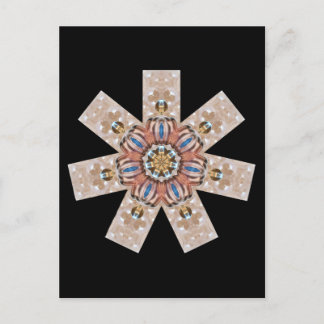 Hot Air Balloon Dance Paperweight Glasses Marbles Postkarte