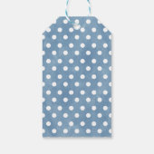 Hot Air Balloon Elephant Baby Showmarke Geschenkanhänger (Rückseite)