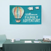 Hot Air Balloon Family Adventure Wiedersehen Banner (Messeveranstaltung)
