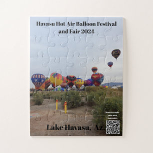 Hot Air Balloon Festival 2024. Havasu-See, Az. Ji Puzzle