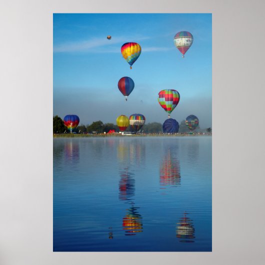 Hot Air Balloon Festival Poster (Vorne)