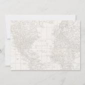 Hot Air Balloon Girl Abschluss Einladung (Rückseite)