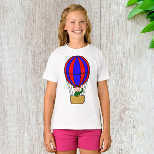 Hot Air Balloon Girls T - Shirt