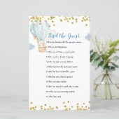 Hot Air Balloon Jungle Finden Sie das Gast-Spiel (Stehend Vorderseite)