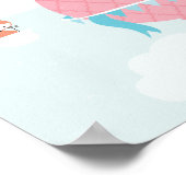 Hot Air Balloon Kinderzimmer Poster (Ecke)