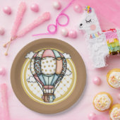Hot Air Balloon Pappteller (Party)