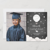 Hot Air Balloon Star Abschluss Foto Ankündigung (Vorderseite)