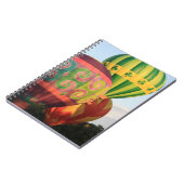 Hot Air Balloon Trio Spiral Notebook Notizblock (Linke Seite)