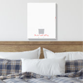 Hot Air Balloon Wedding Fingerprint Gästebuch (Insitu (Schlafzimmer))