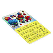 Hot Air Balloons 2012 Kalender Magnet (Rechte Seite)