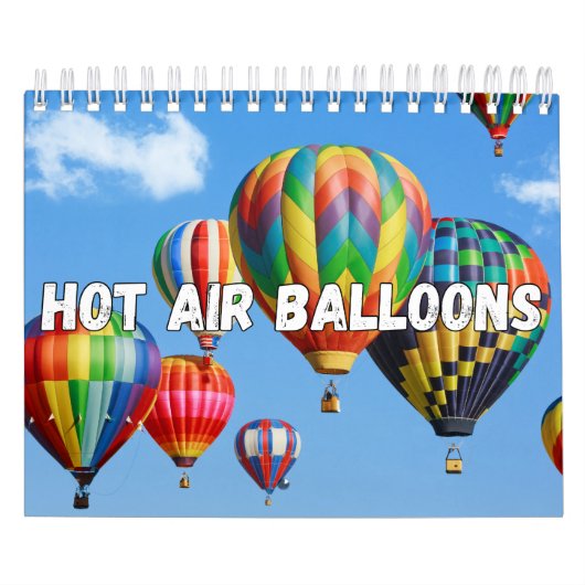 Hot Air Balloons Collection Wall Calendar Kalender (Titelbild)