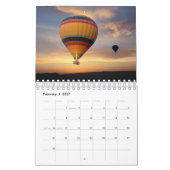 Hot Air Balloons Collection Wall Calendar Kalender (Feb 2027)