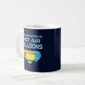 Hot Air Balloons Funny Ballooning Kaffeetasse (Vorderseite Links)