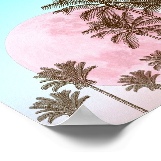 Hot Air Balloons Inspiration Poster (Ecke)