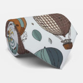 Hot Air Balloons Krawatte (Gerollt)