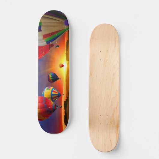 Hot Air Balloons Skateboard (Vorderseite)