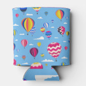 Hot Air Balloons Sky Adventure Dosenkühler (Rückseite)