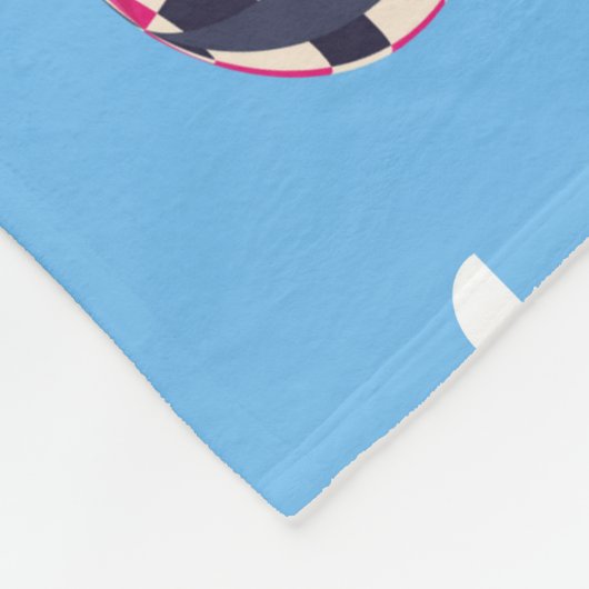 Hot Air Balloons Sky Adventure Fleecedecke (Ecke)