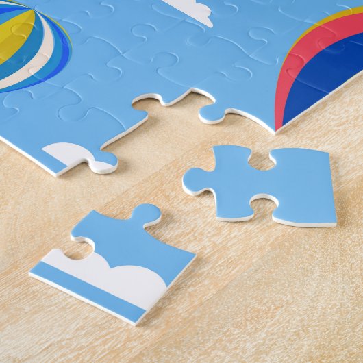 Hot Air Balloons Sky Adventure Puzzle (Seite)