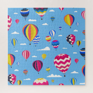 Hot Air Balloons Sky Adventure Puzzle