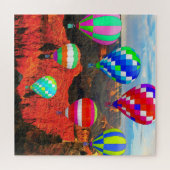 Hot Air Balloons über dem Grand Canyon Puzzle (Horizontal)