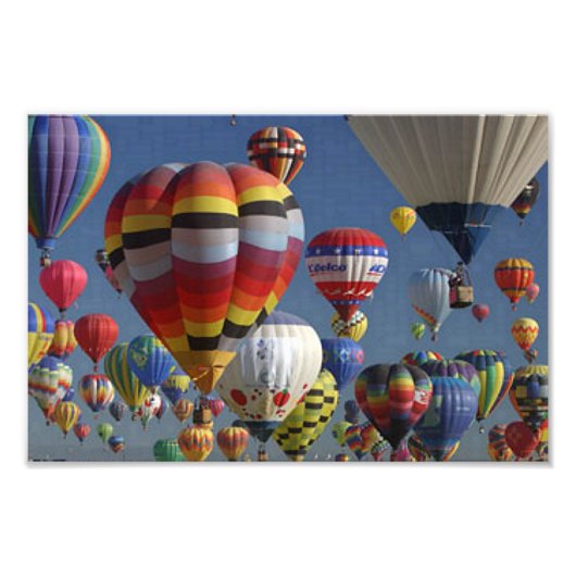 HOT AIR BALLOONS VON SHARON SHARPE FOTODRUCK (Vorne)