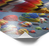 HOT AIR BALLOONS VON SHARON SHARPE FOTODRUCK (Ecke)