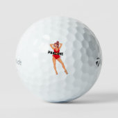 Hot and Funny "Par" Core Golfball (Vorderseite)