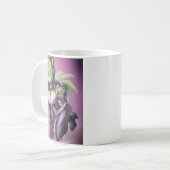 Hot Anime Android Catgirl Kaffeetasse (Vorderseite Links)